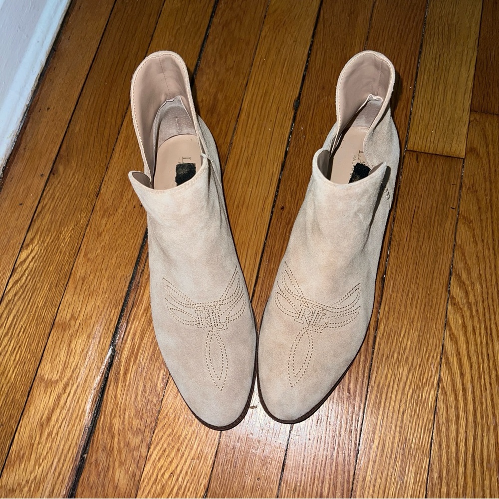 Ralf Lauren Suede Ankle Boots